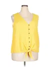 Sanctuary Sleeveless Blouse In Yellow