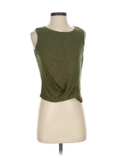 Pre-owned Sanctuary Sleeveless T-shirt In Green