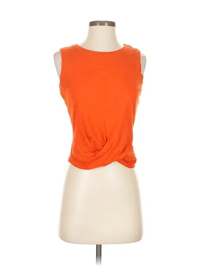 Pre-owned Sanctuary Sleeveless T-shirt In Orange