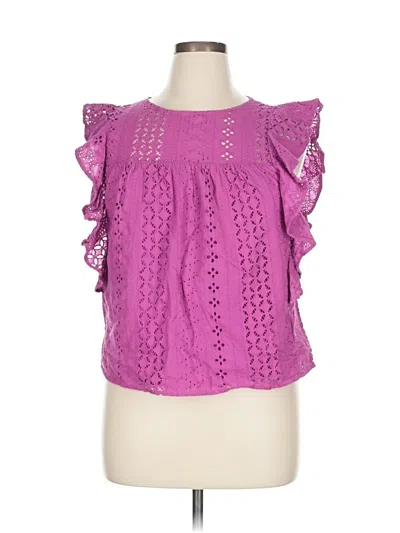 Pre-owned Sanctuary Sleeveless T-shirt In Pink