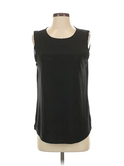 Pre-owned Sanctuary Sleeveless Top Black Scoop Neck Tops