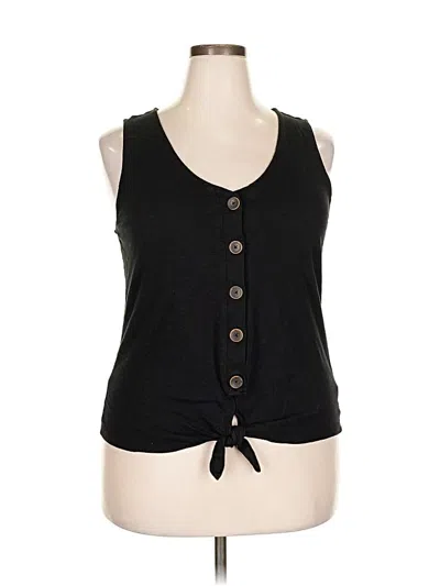 Pre-owned Sanctuary Sleeveless Top Black Tops