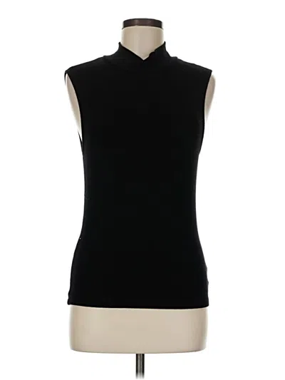 Pre-owned Sanctuary Sleeveless Top Black Turtleneck Tops