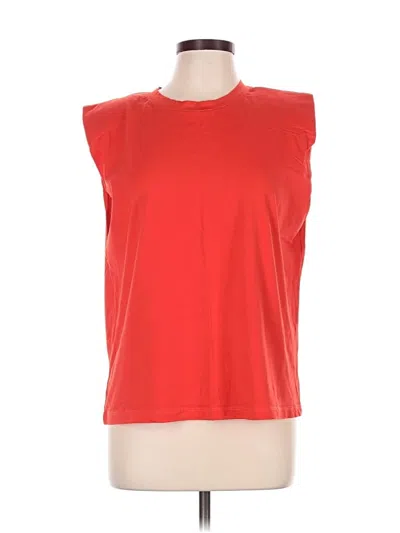 Pre-owned Sanctuary Sleeveless Top Red Boatneck Tops