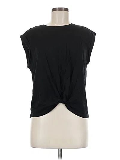 Pre-owned Sanctuary Sleeveless T-shirt In Black