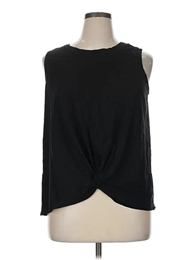 Pre-owned Sanctuary Sleeveless T-shirt In Black