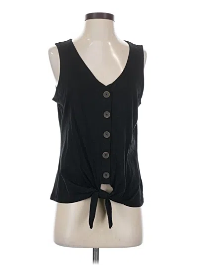 Pre-owned Sanctuary Sleeveless T-shirt In Black