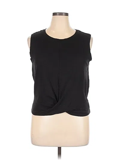 Pre-owned Sanctuary Sleeveless T-shirt In Black