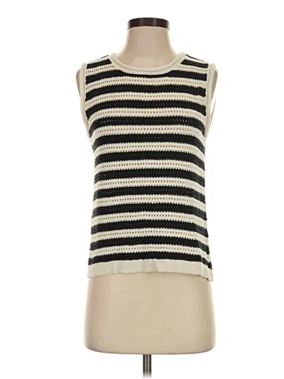 Pre-owned Sanctuary Sleeveless T-shirt In Ivory