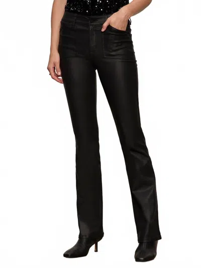 Sanctuary Slick Brooke Bootcut Jeans In Black