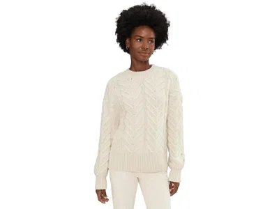 Sanctuary Snow Bunny Statement Sweater In Gold