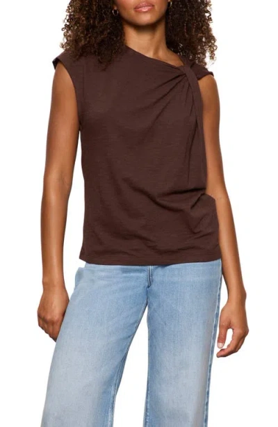 Sanctuary So Twisted Asymmetric Top In Brown