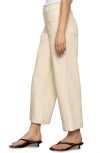 Sanctuary Soft Marine High Waist Wide Leg Crop Cotton Pants