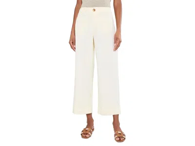 Sanctuary Soft Marine Wide Leg Crop Women's Clothing Collagen: 27 One Size In White