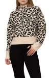 Sanctuary Soft Touch Mock Neck Sweater In Neutral