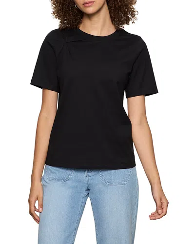 Sanctuary Soft Twist Tee In Black