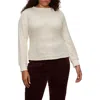 Sanctuary Sparkle Together Sequin Top In White