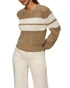 Sanctuary Sporty Openwork Sweater In Multi