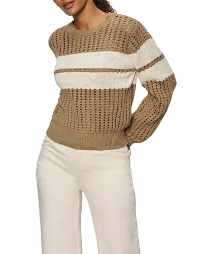 Sanctuary Sporty Openwork Sweater In Multi