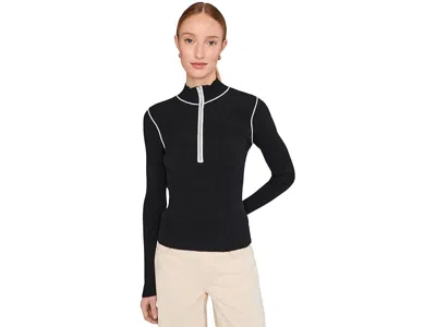 Sanctuary Sporty Rib Zip Up In Multi