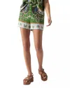 Sanctuary Spring Breaker Shorts In Mezzo Tile In Multi