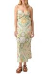 SANCTUARY SPRING FAVORITE SCARF PRINT SLIPDRESS