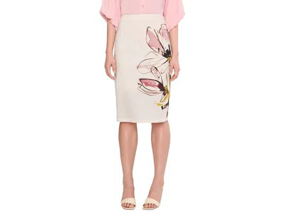 Sanctuary Spring Fleur Pencil Skirt In Pink
