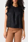 Sanctuary Spring Gathering Top In Black In Black