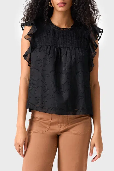 Sanctuary Spring Gathering Top In Black