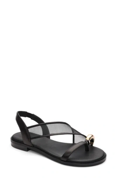 Sanctuary Suave 2.0 Slingback Sandal In Black