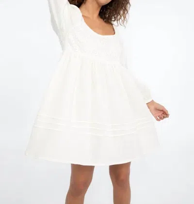 Sanctuary Summer Swing Dress In White