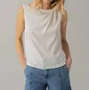 Sanctuary Rebel Crop Wide Leg Cargo Jeans In White