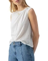 Sanctuary Rebel Crop Wide Leg Cargo Jeans In White