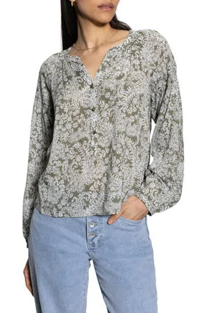 Sanctuary Women's Sunday's Best Printed Blouse In Adorned