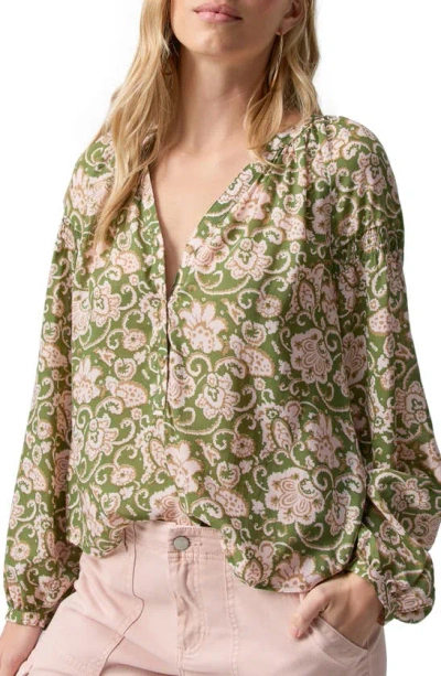 Sanctuary Sunday's Best Top In Lush Floral In Multi
