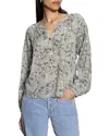 Sanctuary Women's Sunday's Best Printed Blouse In Adorned