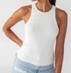 Sanctuary Sunny Valley Tank In White In White