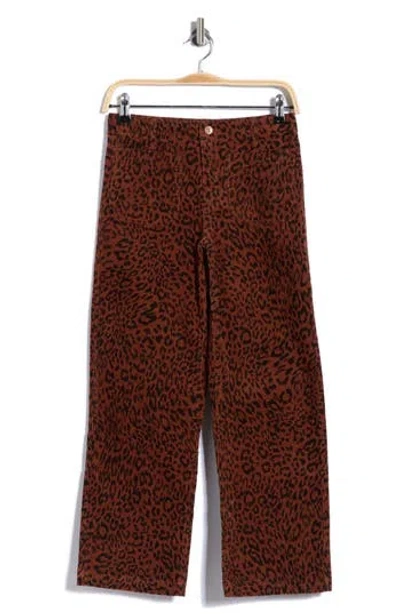 Sanctuary Supernova Crop Pants In Brown