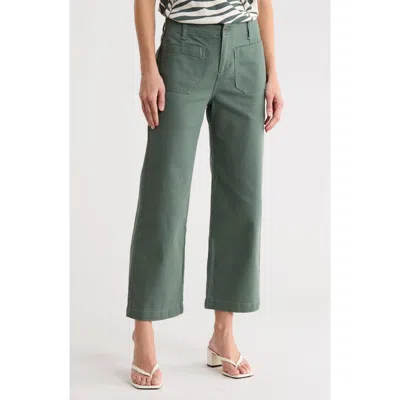Sanctuary Supernova Crop Wide Leg Pants In Gray