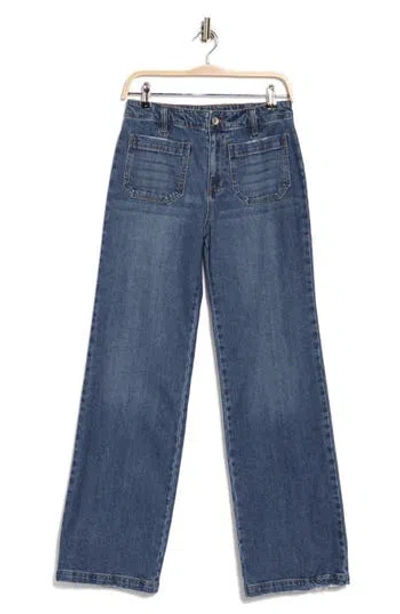 Sanctuary Supernova Wide Leg Jeans In Brightside