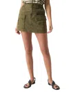 Sanctuary Surplus Essential Stretch Cargo Miniskirt In Multi