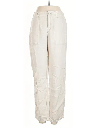 Pre-owned Sanctuary Surplus Linen Pants In White