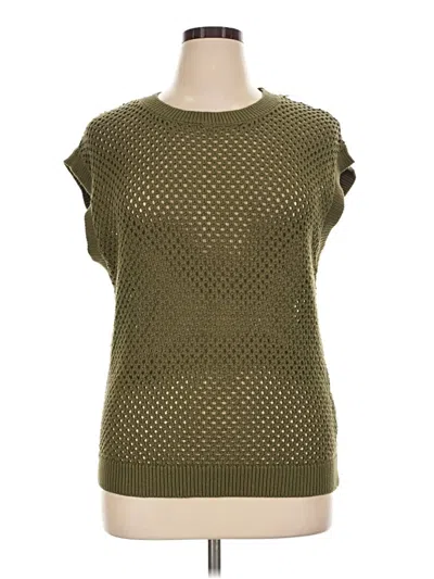 Pre-owned Sanctuary Sweater Vest In Green