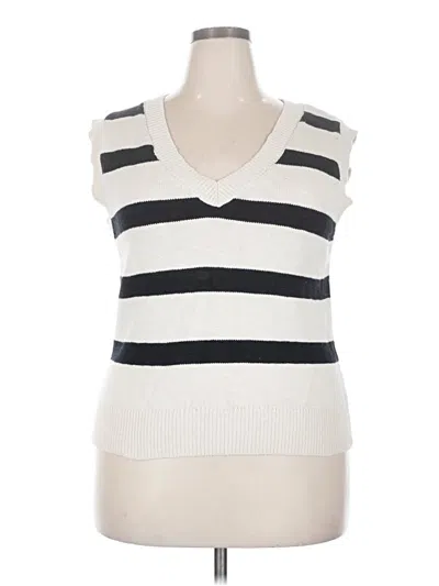 Pre-owned Sanctuary Sweater Vest In Ivory