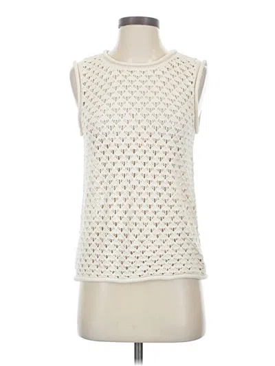 Pre-owned Sanctuary Sweater Vest In Ivory