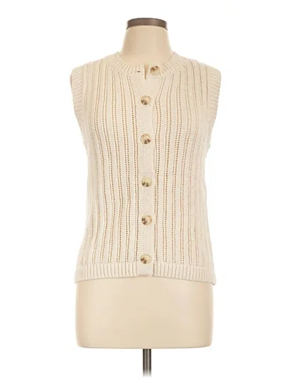Pre-owned Sanctuary Sweater Vest In Ivory