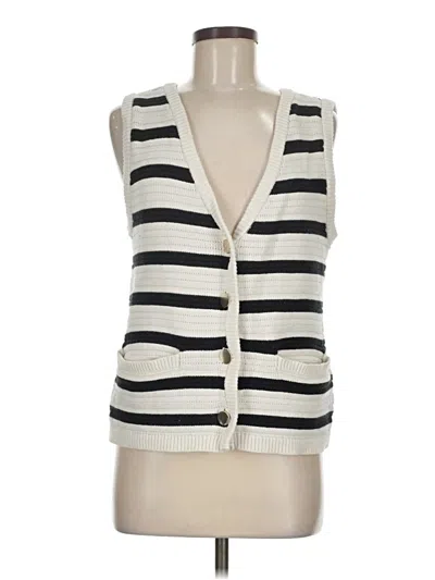 Pre-owned Sanctuary Sweater Vest In Ivory