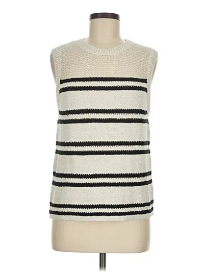 Pre-owned Sanctuary Sweater Vest In Ivory