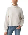 Sanctuary Sweater Women's Ivory Everyday Cozy Popover Turtleneck Jdm28 In Gray