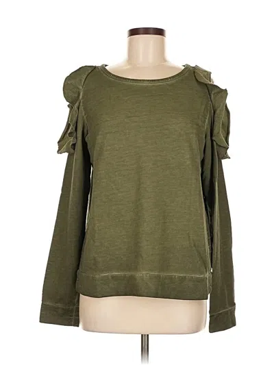 Pre-owned Sanctuary Sweatshirt In Green